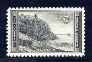 Us Stamp 746 - - - 7c Park - Xf - - Grade 90