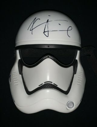 Kevin Smith Autographed Signed Star Wars Stormtrooper Bas Mask