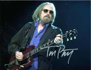 Tom Petty Legendary Rocker - Hand Signed Autographed Photo With