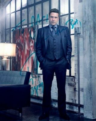 Raul Esparza Autographed Signed Law And Order Svu Da Barba Photograph - To John
