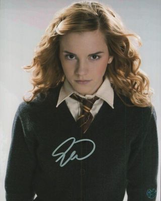 Emma Watson 8x10 Autographed Photo Actress Harry Potter Little Women