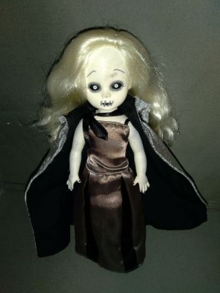 Mezco Living Dead Dolls Siren 2000 Series 5 Black And White Variant Loose Stains
