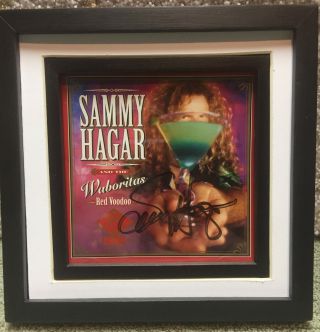 Sammy Hagar Signed Autographed Red Voodoo Cd Framed In Special Frame