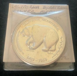 1969 California Bicentennial.  999 Silver Round - Medal - Coin Vansant