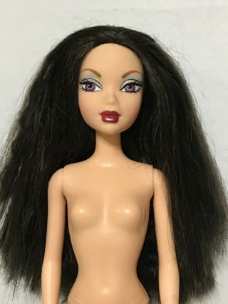 Barbie My Scene Jammin In Jamaica Nolee Doll Long Raven Hair