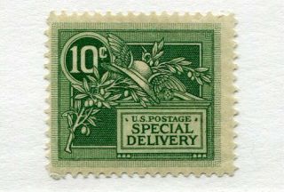 1908 U.  S.  Scott E7 Ten Cent Special Delivery Stamp Hinged