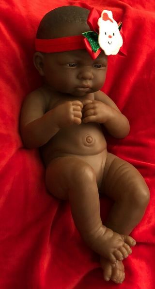 Berenguer 23 - 06 Natural African American Baby Doll Life Like B38