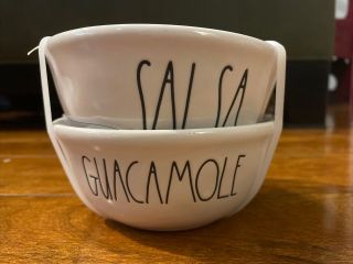 Rae Dunn Salsa And Guacamole Bowls Dishes