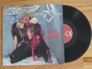 Dee Snider Of Twisted Sister Signed Stay Hungry 1984 Record