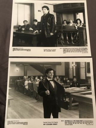 MY COUSIN VINNY (1992) Stills / Production RALPH MACCHIO JOE PESCI MARISA TOMEI 3