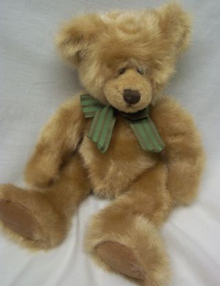 Russ Barrington The Tan Fuzzy Teddy Bear 13 " Plush Stuffed Animal Toy