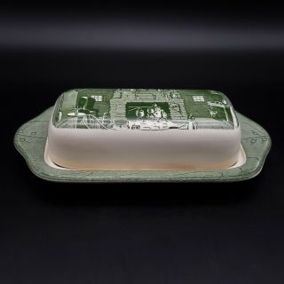 Royal The Old Curiosity Shop Green 1/4 Lb Covered Butter