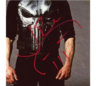Jon Bernthal Signed Punisher Standing Unframed 8x10 Photo 2
