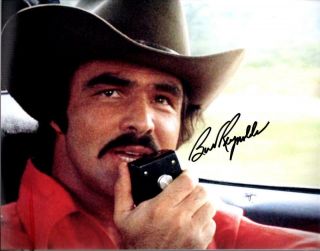 Burt Reynolds Autographed 11x14 Photo Signed Picture And