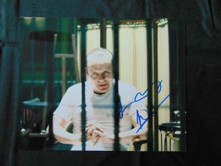 " Silence Of The Lambs " Anthony Hopkins Signed 10x8 Color Photo