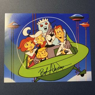 Bob Abrams Hand Signed 8x10 Photo Autographed The Jetsons Cartoon Artist