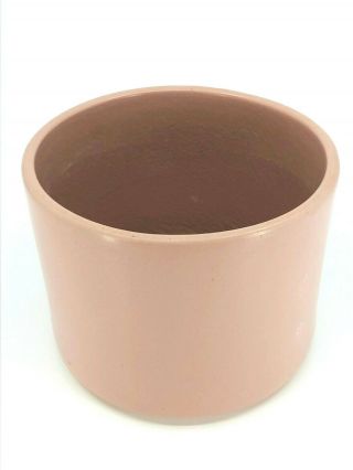 Vintage Gainey Ceramics Pink Planter Pot Ac - 6 California Pottery