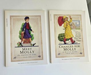 American Girl Doll Molly Meet Books 1 6 First Edition 1st Changes For Winter One