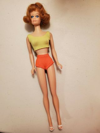Vintage 1964 Midge Doll,  Barbie 
