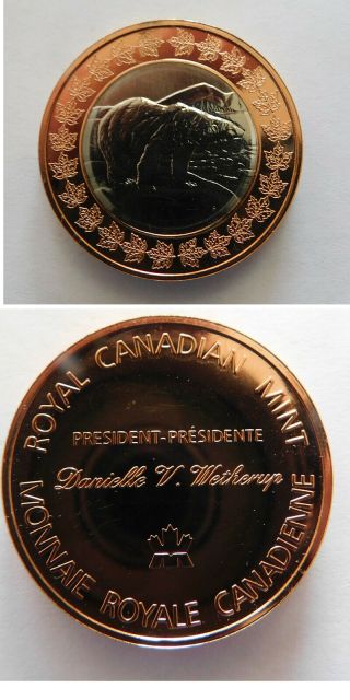 Royal Canadian Medal President Danielle V Wetherup Polar Bear 3027