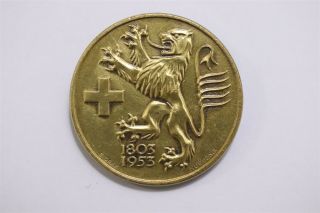 Belgium 1903 - 1953 E.  Graf & Huguenin Medal B31 Lll22
