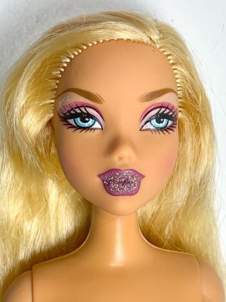 My Scene Barbie Bling Bling Kennedy Nude Doll Only (please Read)