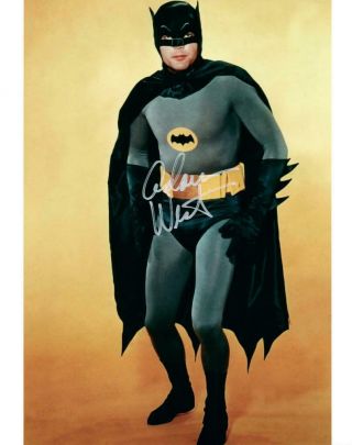 Adam West Autographed 8x10 Picture Signed Photo And