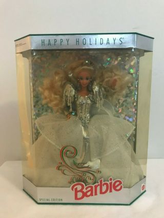 Mattel Barbie Special Edition Happy Holidays 1992 Barbie Doll