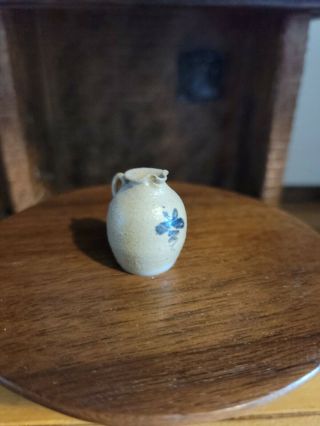 Miniature Artisan Signed Phyllis Howard Decorative Pottery Pitcher