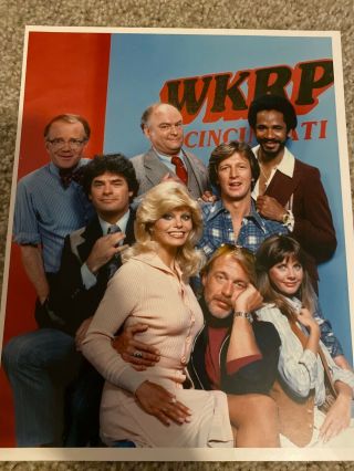 Wkrp In Cincinnati Cast By 8 Autographed Signed Cards 8x10 Photo