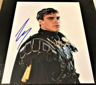 Gladiator - Joaquin Phoenix Signed 8x10 Photo W/ Certified Autograph