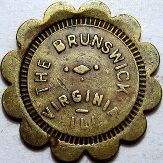 Virginia Illinois Good For Token The Brunswick Not On Tc Unlisted Merchant