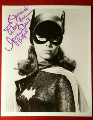 Yvonne Craig Batman " Batgirl " Autographed / Signed 8 X 10 Photo