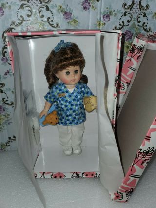 Vogue Ginny 8 " Doll Gift Of Like Nurse Black Hair Box And Tag
