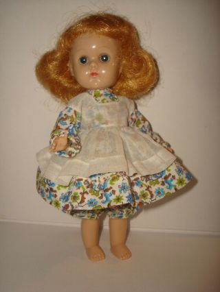 Vtg 1955 Ginny Vogue Doll Dress/bloomers Series 44 Fit Mdm Alexander/muffie/8 "