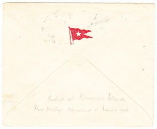 Pitcairn Island ZEALAND POSTAL AGENCY - STAMPLESS - TO AUCKLAND N.  Z.  18/MY 2