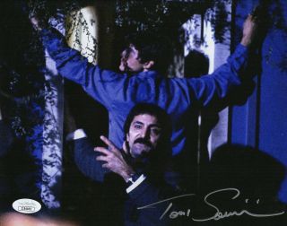 Tom Savini Autograph 8x10 Photo Friday The 13th The Last Chapter Signed Jsa