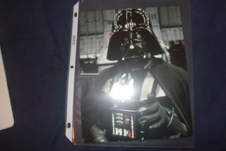 Star Wars " Darth Vader " James Earl Jones Authentic Signed 8x10 Photo