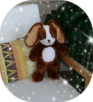 Build A Bear Brown Bunny Rabbit Plush Stuffed Animal Toy 2016