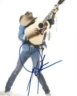 Country Singer Dwight Yoakam Signed 8x10 Photo W/coa Guitars,  Cadillacs