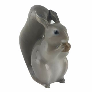 Vintage Royal Copenhagen Denmark Squirrel With Nut Porcelain Figurine 982 3 "