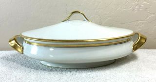 Antique Theodore Haviland Limoges France Serving Dish With Lid