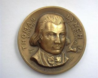 South Carolina Medallic Art Co.  Thomas Lynch Gem Uncirculated 21.  8g 32.  44mm