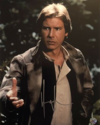Harrison Ford - Han Solo - Star Wars - Autograph - Signed W/ Holo