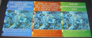 United Nations 2003 Complete Yearsets - Ny,  Geneva,  Vienna