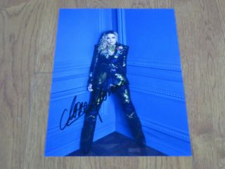 Madonna Autographed 8.  5x11 Photo Hand Signed