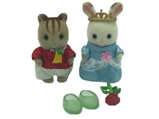 Calico Critters Sylvanian Families Baby Prince And Princess Costume Set