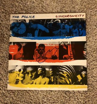 The Police Sting Signed Autographed Synchronicity Album Vinyl