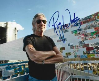 Rock Legend Roger Waters Signed 8x10 Pink Floyd The Wall Darkside Of Moon Mother