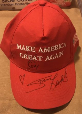 Stormy Daniels Signed Make America Great (sexy) Again.  Maga.  Beckett